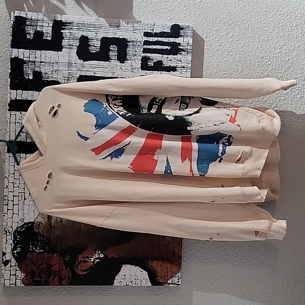 Oversized Hoodie Sweatshirt sex pistols punk